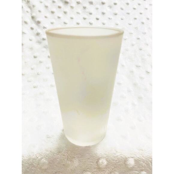 Vintage Federal Glass Frosted Tumbler Caricature Gambling Poker Glasses-3 RARE - Picture 4 of 10